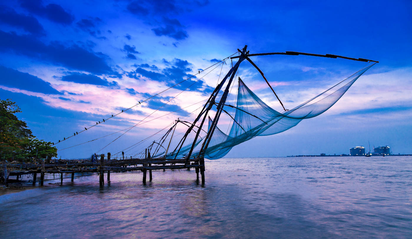 Chinese Fishing Nets - Keralam, Kerala Tourism, Kerala