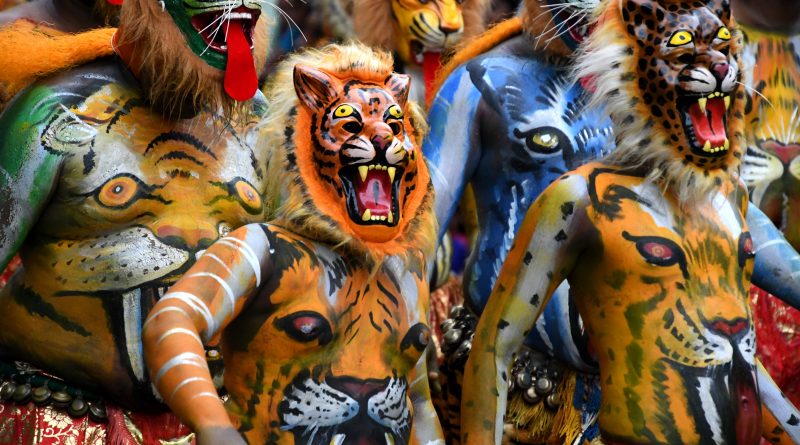 Pulikkali onam