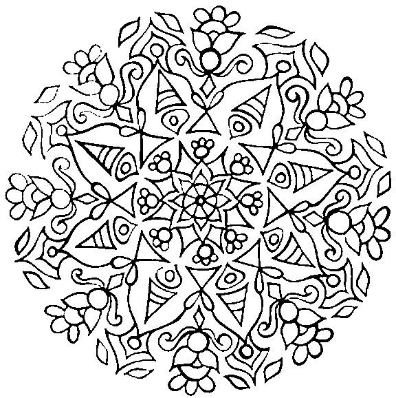 onam pookalam outline designs - 2020 - 7