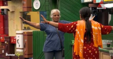 Rajini Sandy learning belly dance - Bigg Boss Malayalam