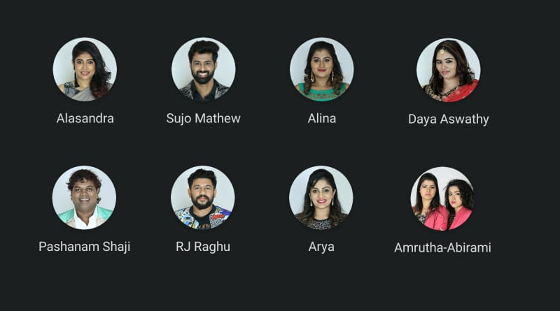 Eleventh week nominated contestants - Bigg Boss Malayalam season 2