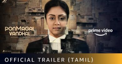 Ponmagal Vandhal - Official Trailer | Jyotika, Suriya | Amazon Prime Video