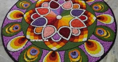 Onam Pookalam Design 80
