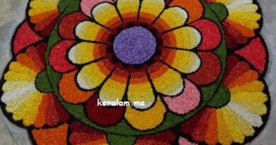 Onam Pookalam Design 79