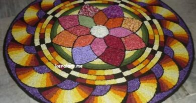 Onam Pookalam Design 83