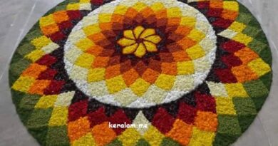 Onam Pookalam Design 88