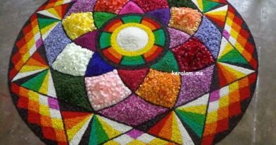 Onam Pookalam Design 95