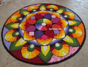 Onam Pookalam Design 96