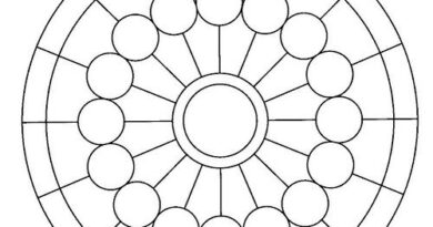 onam pookalam designs outline - 2