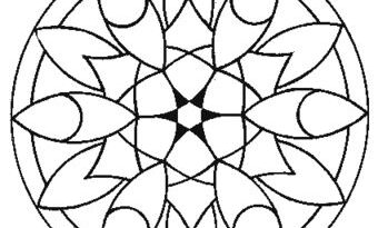 onam pookalam designs outline - 13