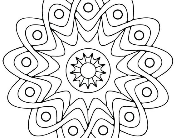 onam pookalam designs outline - 14
