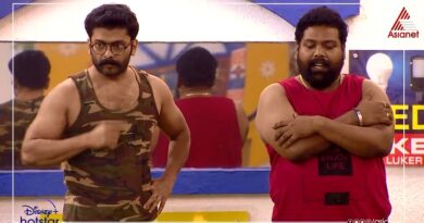 Manikuttan Third week captain Bigg Boss Malayalam season 3