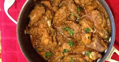 Chicken Curry (Chicken in Almond-Coconut Milk)