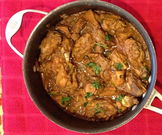 Chicken Curry (Chicken in Almond-Coconut Milk)
