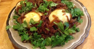Egg Roast (Hard Boiled Eggs in Caramelized Onions)