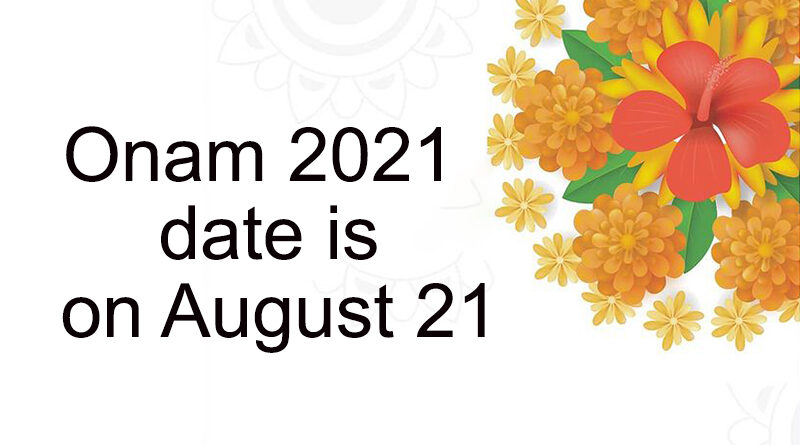 Onam 2021