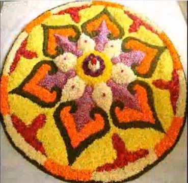 Onam Pookalam Kerala Festival