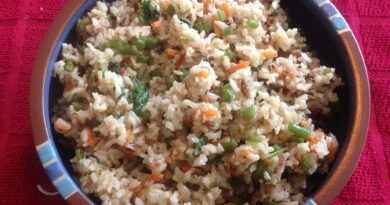 Vegetable Masala Rice