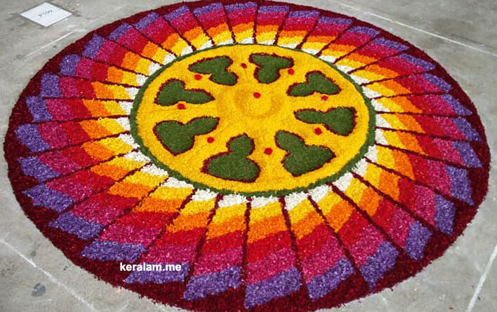 Atha pookalam 3d designs 119, Onam Vibes