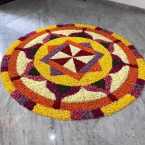 onam pookalam theme designs