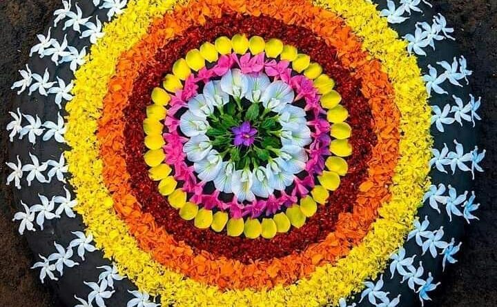 Athapookalam Simple designs