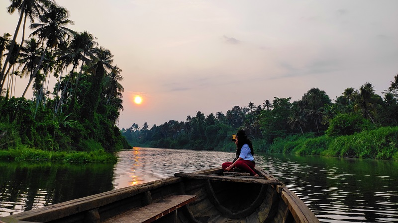 Neelambari Resort , river Karuvannur