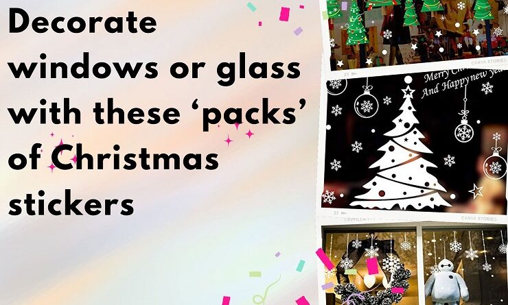 Christmas stickers